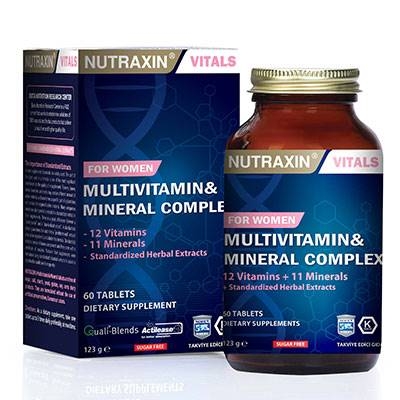Nutraxin Multivitamin & Mineral Complex Kadın